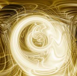 Naklejka abstrakcja świeży fala 3d spirala