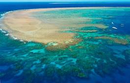 Naklejka natura australia woda łódź