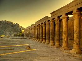 Fototapeta kolumna stary egipt antyczny