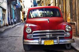Naklejka krajobraz vintage kuba