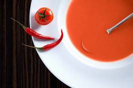 Naklejka jedzenie zdrowie pomidor zdrowy