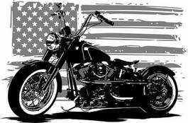 Plakat chopper americano