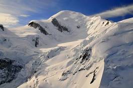 Naklejka natura samolot góra francja