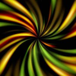 Plakat obraz spirala abstrakcja sztuka wzór