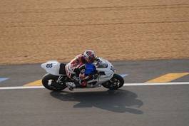 Plakat motocykl droga wyścig grand prix obwód