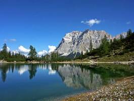 Fotoroleta opoka wspinaczka górska zugspitze alpinizm