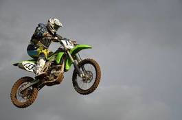 Naklejka zabawa motocross sport