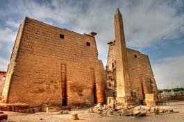 Fototapeta architektura kolumna antyczny egipt niebo