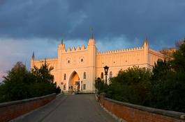 Naklejka architektura muzeum zmierzch stary