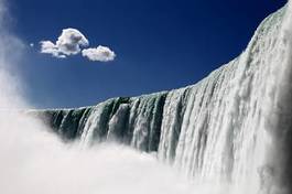 Naklejka kanada woda pejzaż widok wodospad