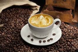 Obraz na płótnie kawa cappucino barista mleko