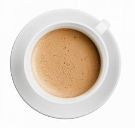 Fotoroleta widok expresso cappucino kawiarnia mleko
