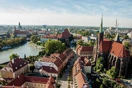 Obraz na płótnie miejski widok rynek