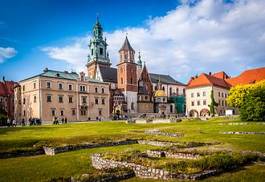 Naklejka niebo ludzie ścieżka stary widok