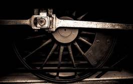 Fototapeta maszyna lokomotywa pociąg