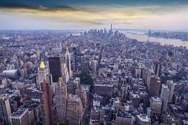 Obraz na płótnie brooklyn ameryka architektura panorama panoramiczny