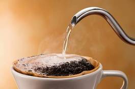 Obraz na płótnie kawa regularny przerwa na kawę filtr parowy