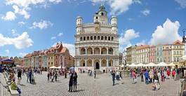 Obraz na płótnie stary rynek w poznaniu