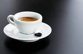 Fotoroleta czarna kawa kubek napój expresso