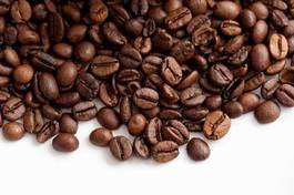 Naklejka napój kawa jedzenie brązowy
