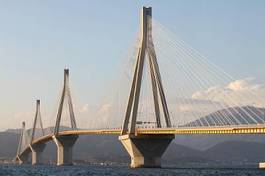 Obraz na płótnie nowoczesny transport morze most architektura
