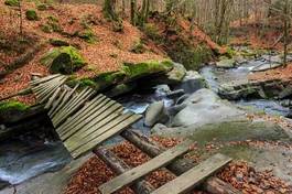 Naklejka widok park góra pejzaż piękny