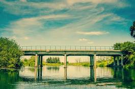 Fotoroleta most autostrada dania woda natura