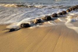 Fototapeta falochron lato plaża wydma