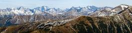 Obraz na płótnie jesień panoramiczny piękny tatry