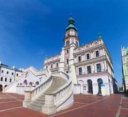 Obraz na płótnie miejski rynek niebo miasto