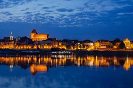 Obraz na płótnie europa panorama wisła