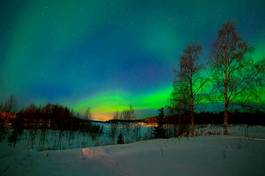 Fototapeta natura taniec finlandia