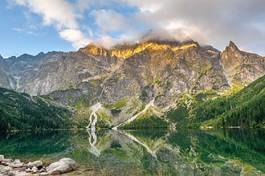 Obraz na płótnie widok klif dolina tatry