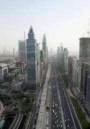 Fototapeta metro miasto arabski autostrada droga