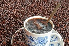 Obraz na płótnie napój arabica kawa