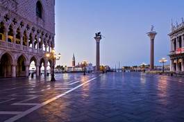 Naklejka miasto venezia światło zachody