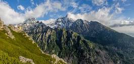 Plakat widok dolina panorama natura