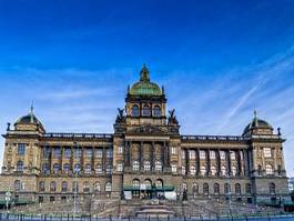 Obraz na płótnie muzeum aleja czeski architektura europa