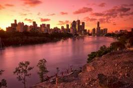 Plakat australia słońce miejski spokojny