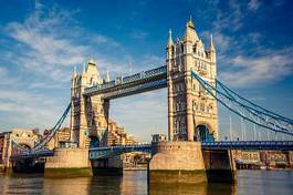 Fotoroleta tamiza tower bridge niebo architektura anglia