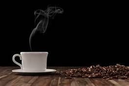 Obraz na płótnie expresso napój świeży kawa filiżanka