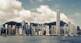 Fototapeta hongkong miejski nowoczesny wieża