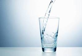 Plakat napój zdrowie woda