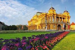 Naklejka architektura niebo muzeum narodowy