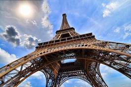 Obraz na płótnie wieża francja architektura europa miejski