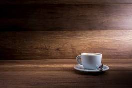 Fotoroleta vintage kawa cappucino kawiarnia
