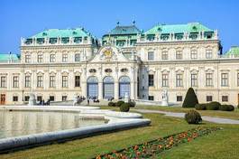 Fotoroleta pałac kwiat zamek wiedeń austria