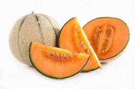 Fototapeta jedzenie świeży owoc ciąć melon