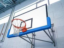 Plakat koszykówka lekkoatletka siłownia boisko