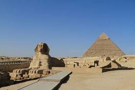Plakat egipt architektura afryka piramida